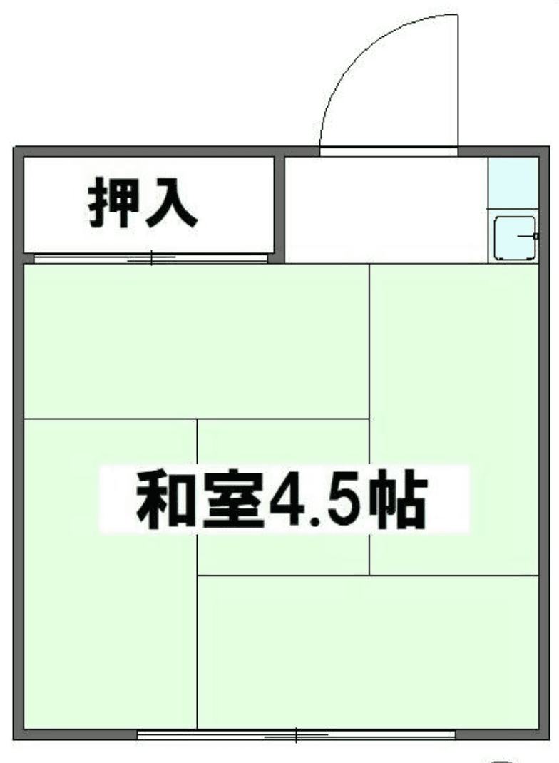 賃貸 in Toshima, 東京都 — 南大塚コーポ 207号室