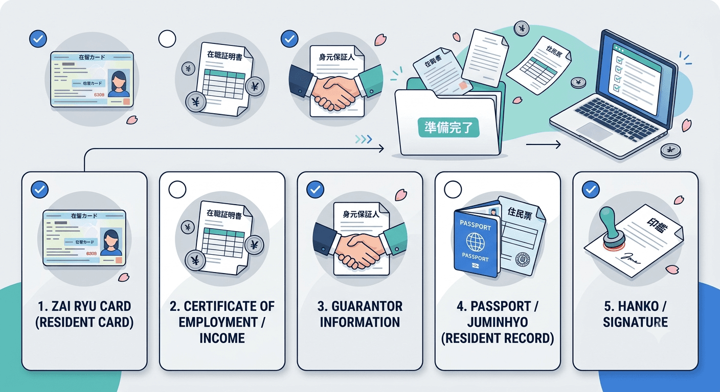 5 Documents You'll Need Ready Before Apartment Hunting in Japan