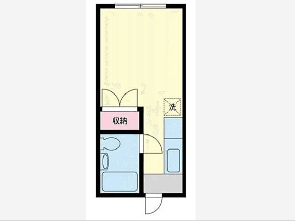 Rental House in Setagaya, Tokyo — House Sansui - Unit 203, Ikalawang Palapag, 1K, 17m², ¥52,000/buwan, Setagaya Tokyo