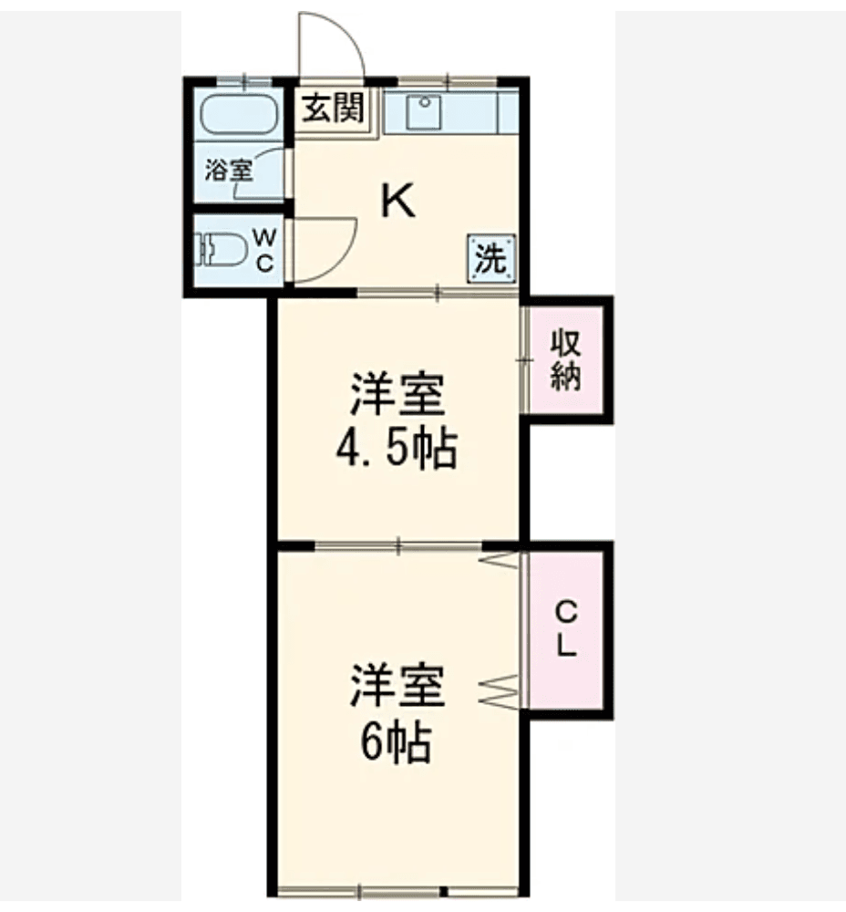Rental House in Toshima, Tokyo — Ikebukuro Kotobuki-so Kwarto 102
