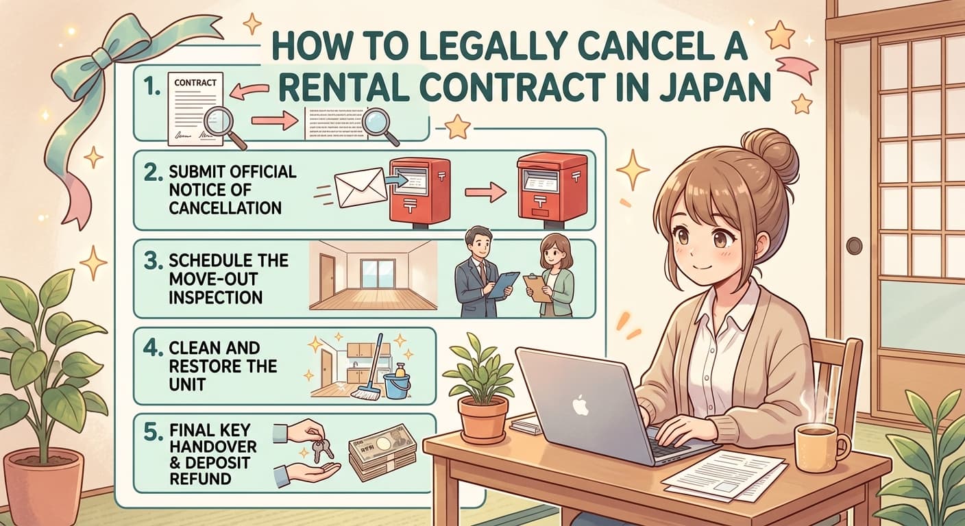 How to Legally Cancel a Rental Contract in Japan