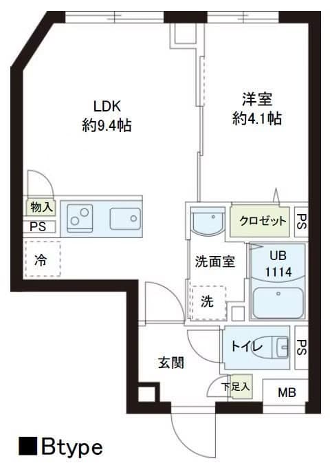 Rental House in Bunkyo, Tokyo — Repure Koishikawa Residence - Unit 202, Lantai 2, 1K, 31m², ¥227.000/bulan, Bunkyo Tokyo