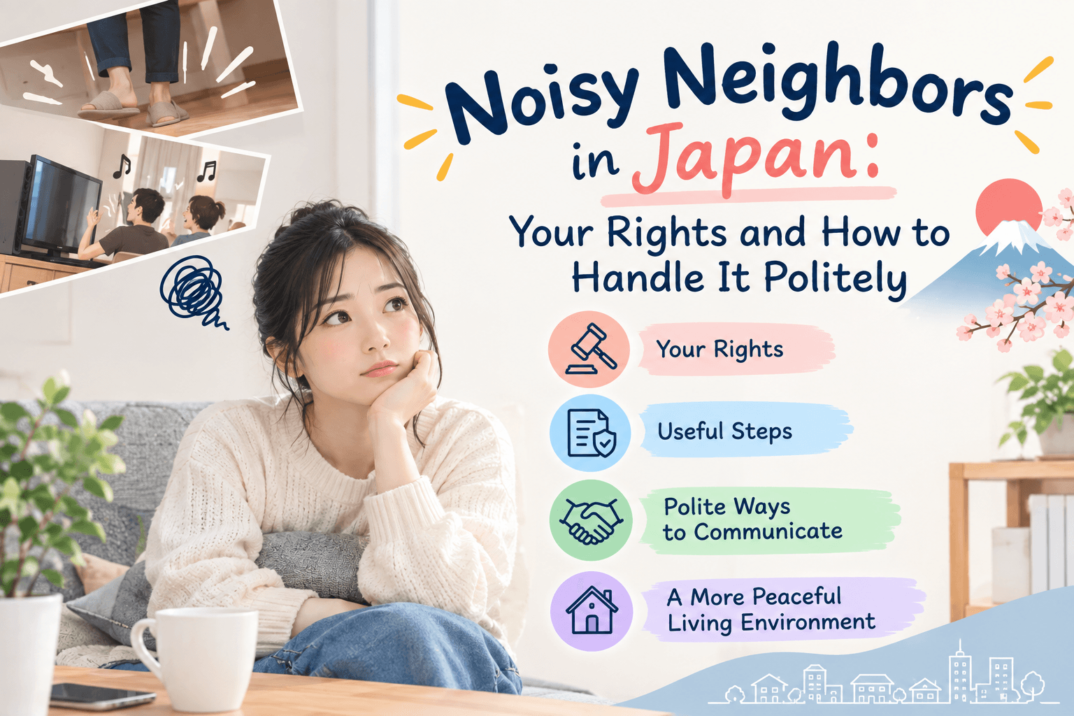Noisy Neighbors in Japan: Your Rights and How to Handle It Politely