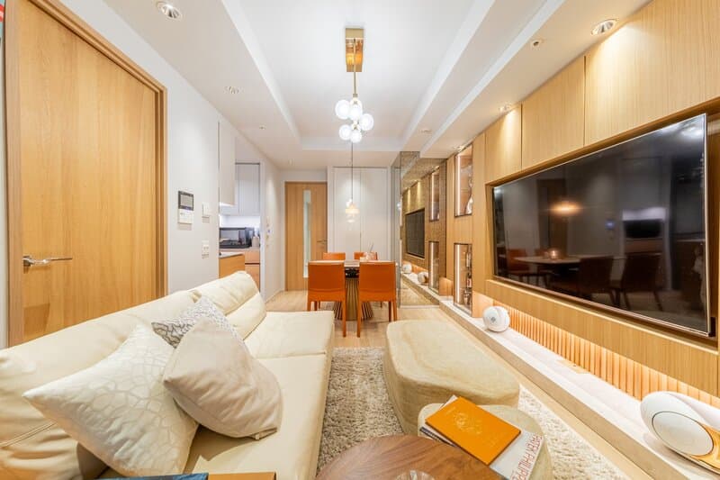 Rental House in Minato, Tokyo — Mita Garden Hills South Hill 810 – 3LDK Sang Trọng | 80.33㎡ | Tầng 8 | Thú Cưng OK | Mita, Minato, Tokyo