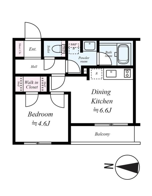 Rental House in 府中市, Tokyo — ARCOBALENO BUBAIGAWARA 3 ရှိ
